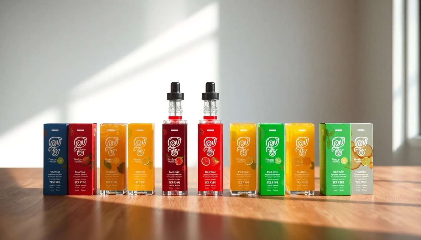 Discover competitive dummy vapes price with vibrant flavors displayed on a wooden table.