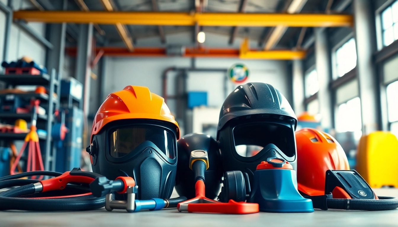 Showcase a diverse range of high-quality welding supplies including helmets and equipment.