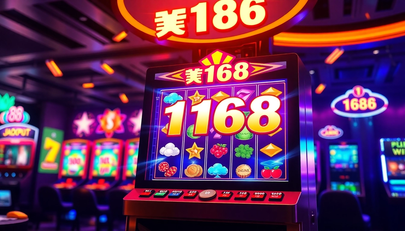 Experience thrilling gameplay on สล็อต168 with our vibrant slot machine showcasing exciting graphics and rewards.