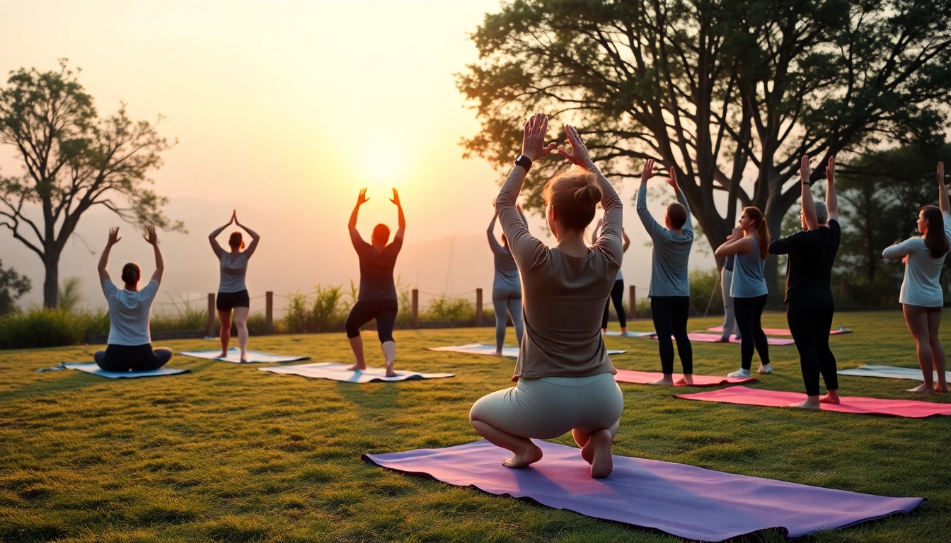 Join the healthlifeherald community with a yoga session that promotes wellness and connection.