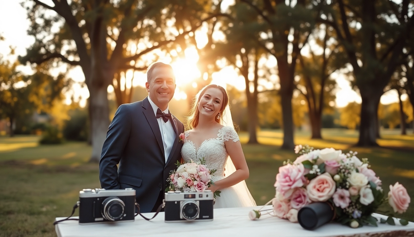 Capturing intimate moments as a wedding videographer in Ireland records a couple's joyous celebration.