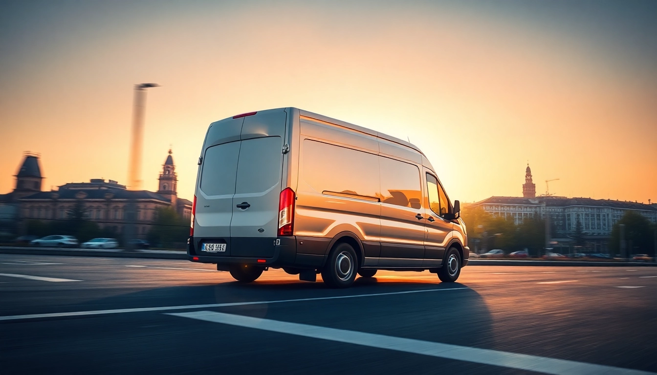 Efficient Umzug Nürnberg service with a moving van and professional movers on-site.