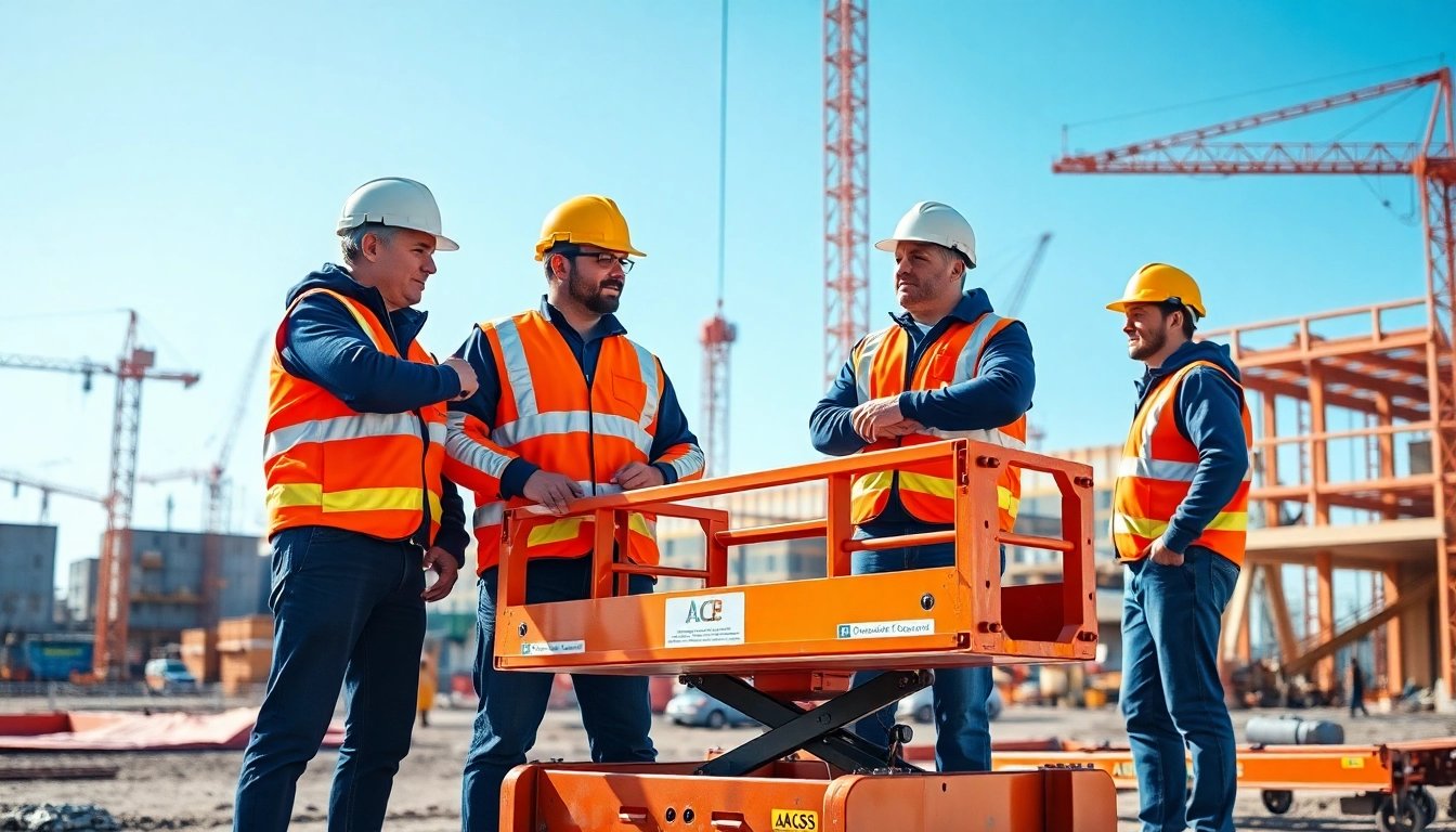 Elevate your knowledge with level 5 nvq diploma in controlling lifting operations answers showcased in a professional construction scene.