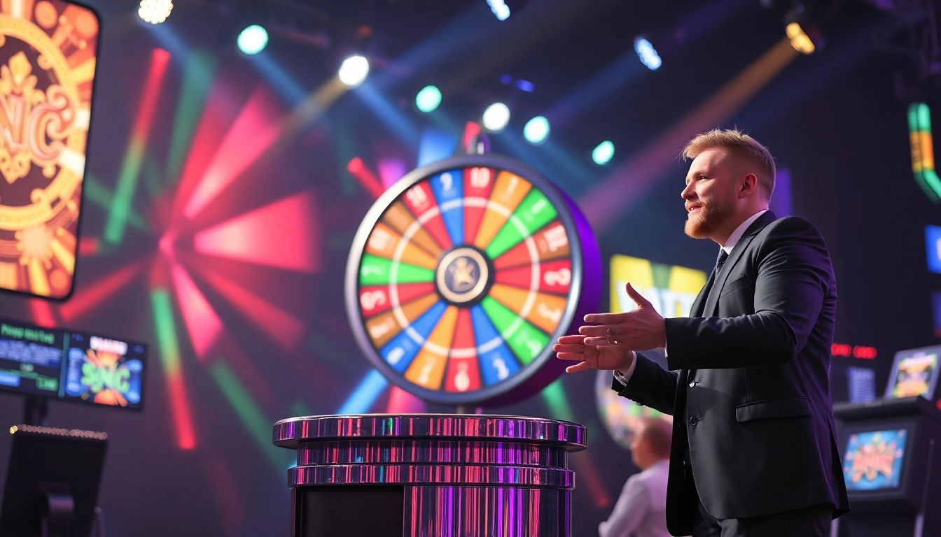 Analyze crazy time stats live with an engaging game show spin featuring vibrant colors and dynamic visuals.