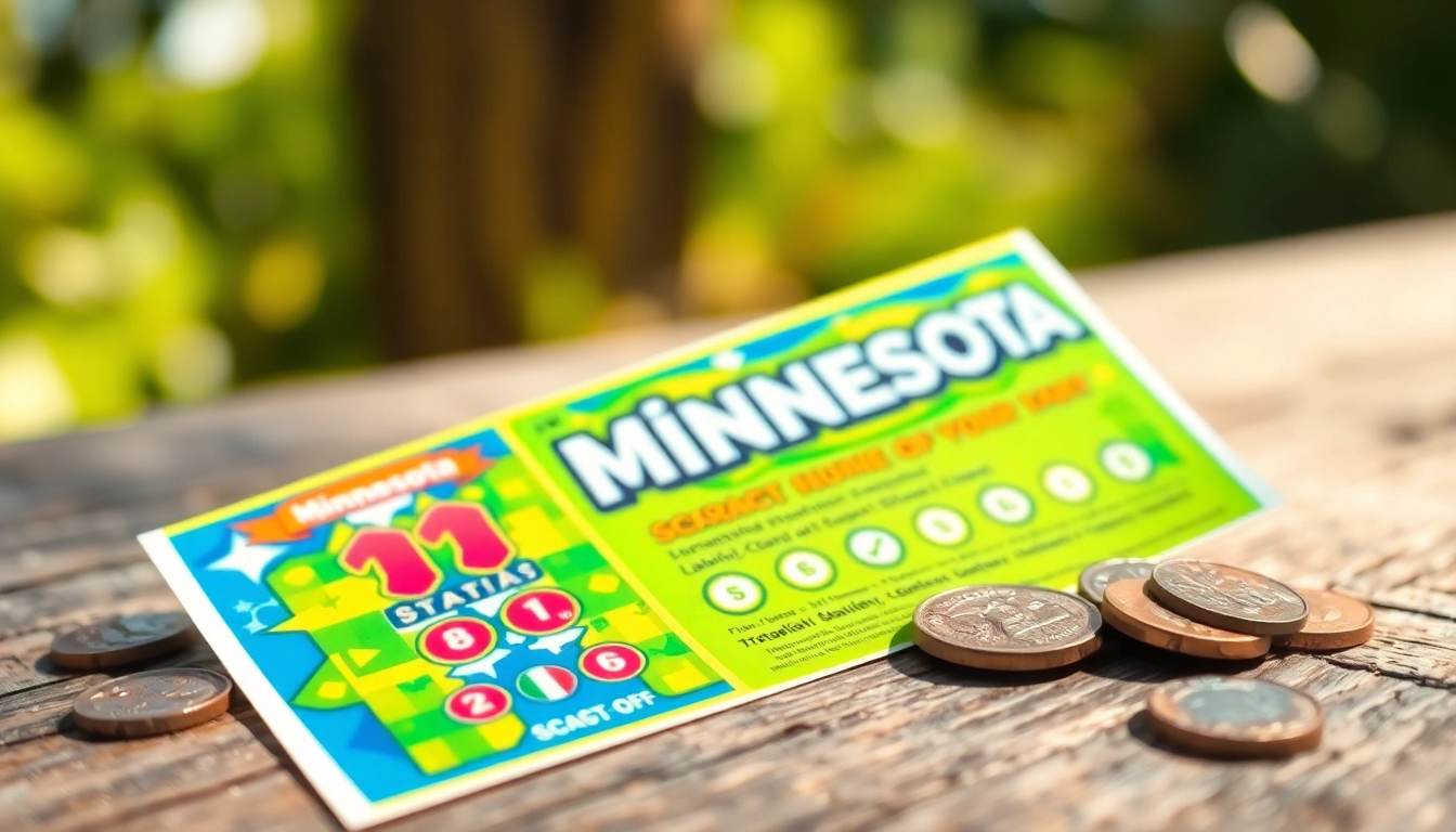 Check out the best MN scratch off tickets featuring bright designs and coins for added excitement.