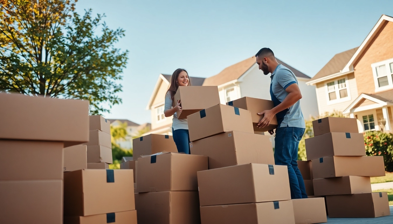 Bronx movers helping a family with their relocation, showcasing teamwork and professionalism.
