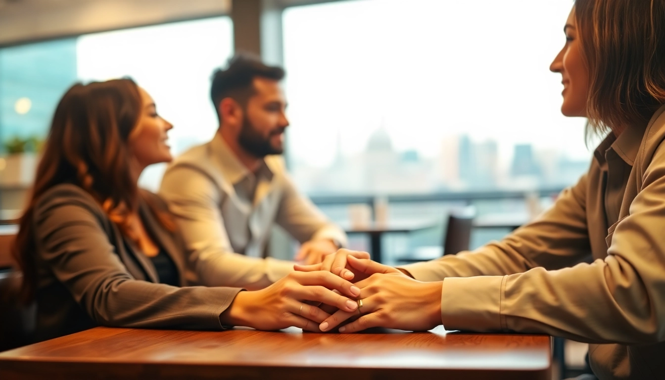 Enhancing communication in relationships through an intimate conversation between a couple.