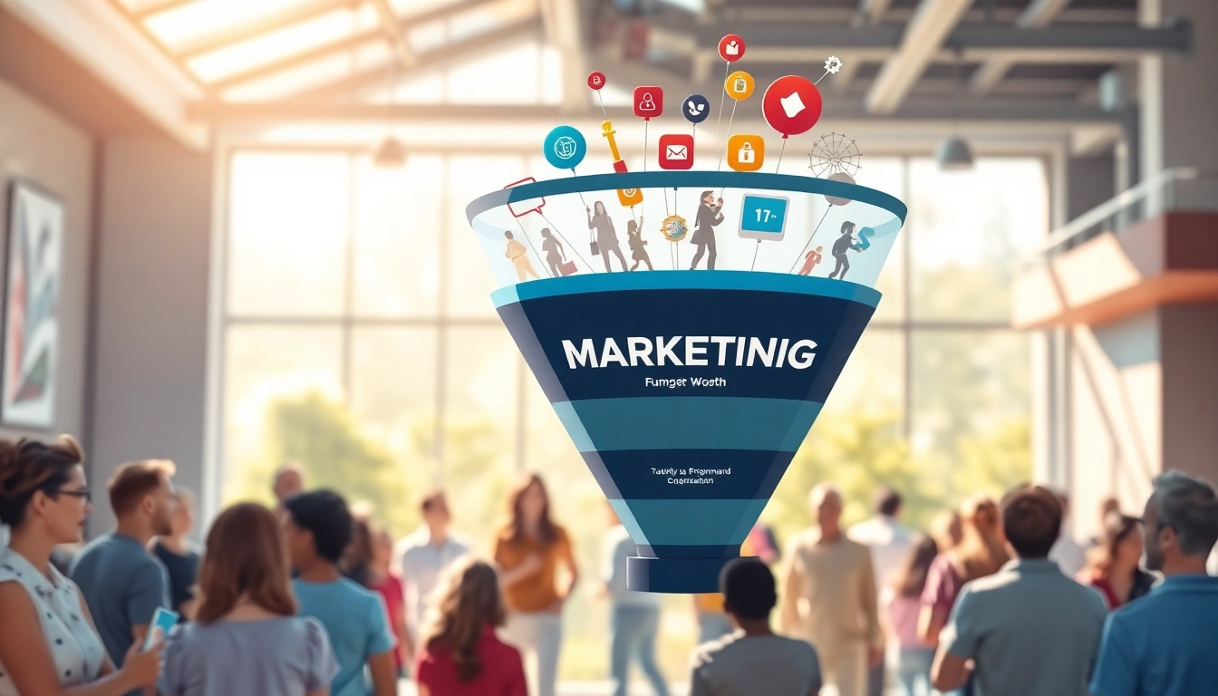 Visual representation of funnels for clubs and organizations, highlighting collaborative engagement stages.