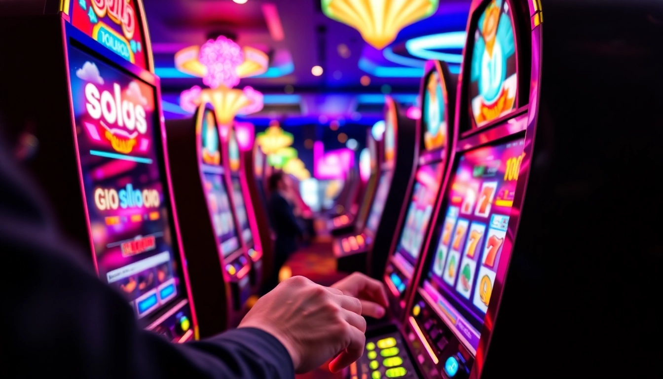 Menggambarkan pengalaman judi slot online batman138 dengan pemain yang merayakan kemenangan di kasino.