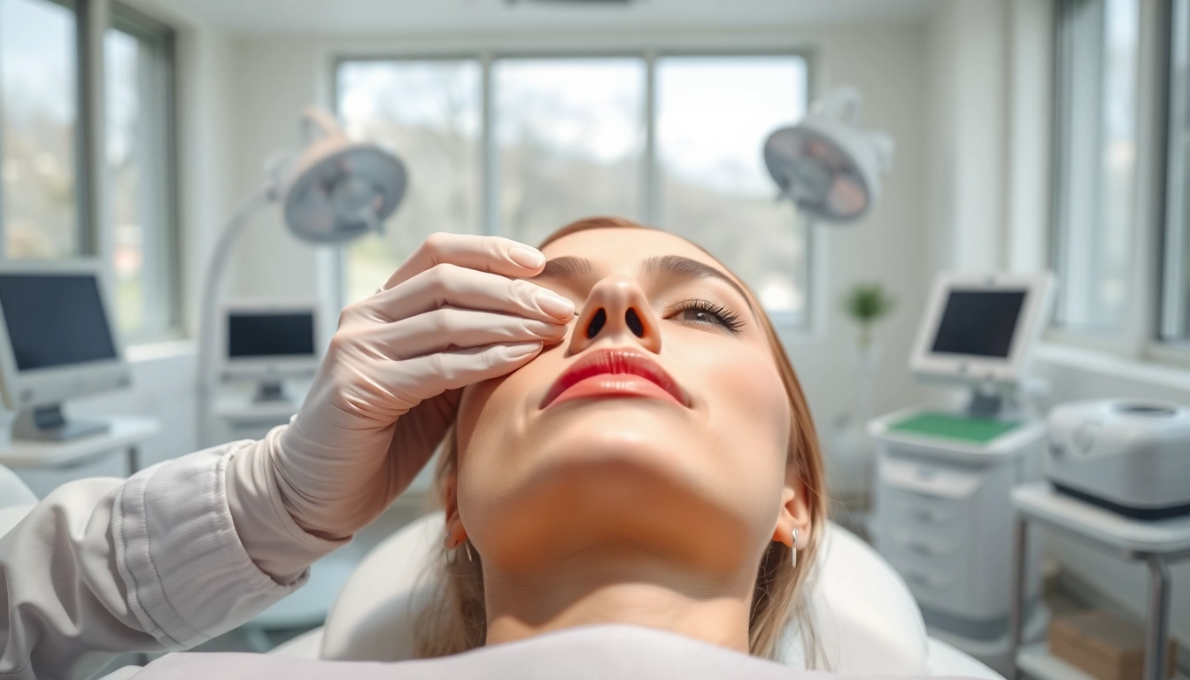 Learn about thread lift cost near me with a professional administering a thread lift procedure.
