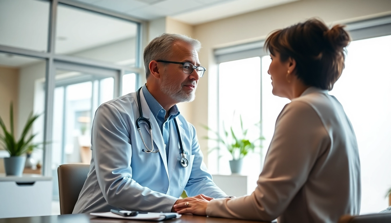 A professional consultation in concierge medicine las vegas showcasing personalized care and modern healthcare.